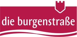 Logo der Burgenstraße / Burgenstrasse