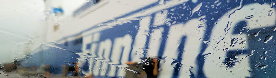 Finnlines bei Regen - Titelbild, copyright Reisefreak.de