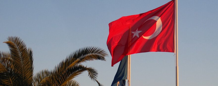 Urlaub Türkei Flagge