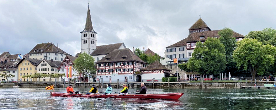 Die Eisheiligen ufm Rhy – Ruder-Wanderfahrt auf dem Hochrhein
